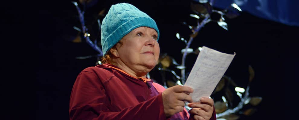 ПЕРВАЯ ПРЕМЬЕРА 2015 ГОДА: моноспектакль заслуженной артистки Бурятии и России Надежды Царининой «Оскар и Розовая дама»