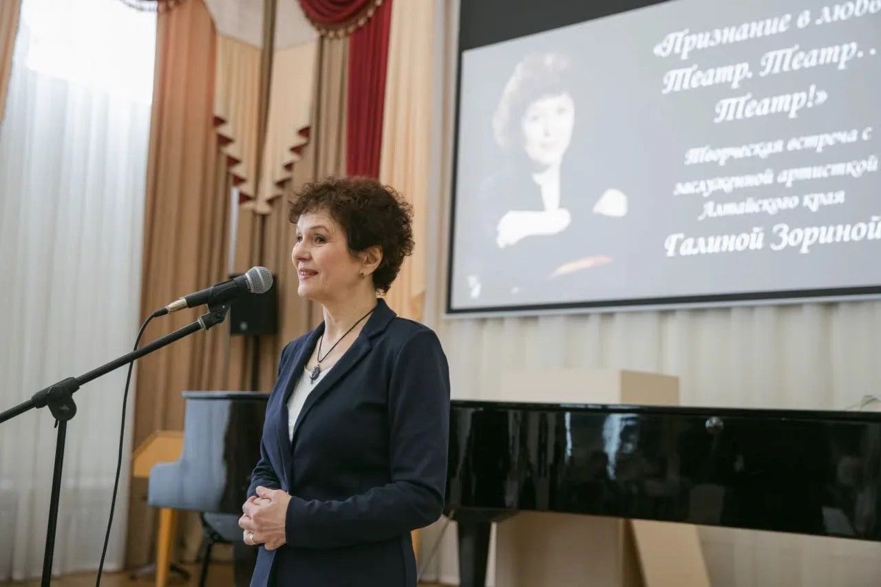 «Я выхожу на сцену»: творческий вечер Галины Зориной — 50 лет служения театру